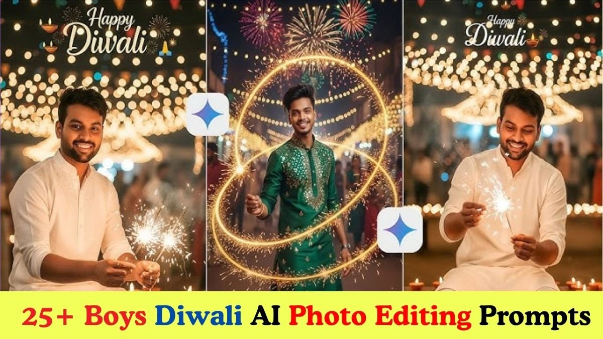 25+ Boys Diwali AI Photo Editing Prompts
