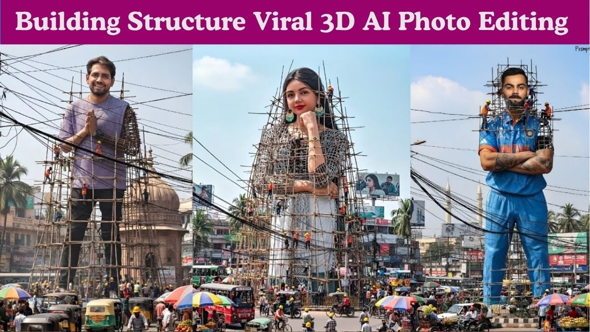 _Building Structure Viral 3D AI Photo Editing