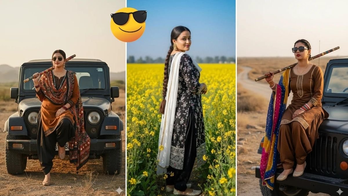 Google Gemini AI Photo Editing Prompts For Punjabi Girl