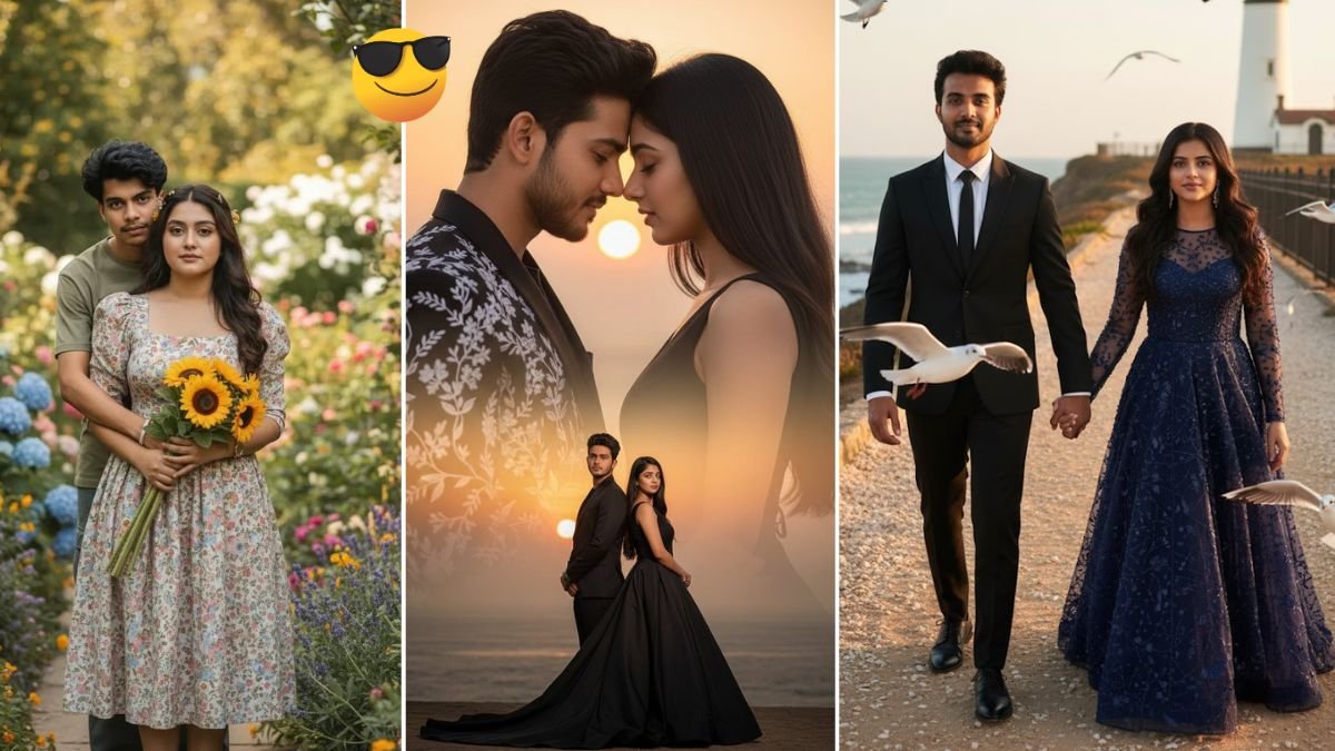 Google Gemini AI Prompts Trending Retro Couple Prompt
