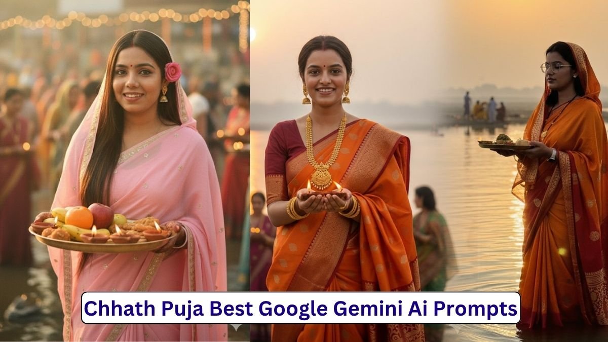 chhath puja best google gemini ai prompts